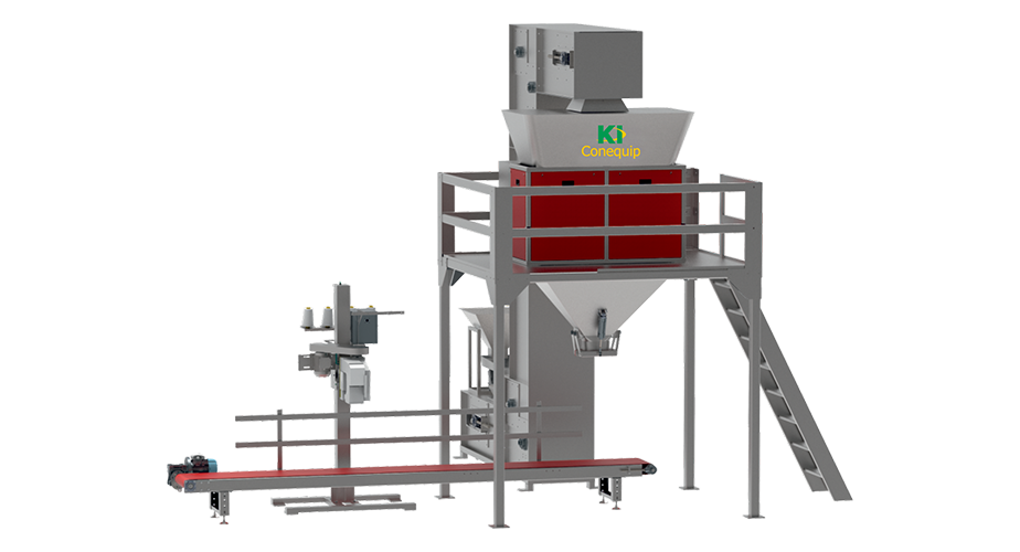 Double Head Servo Base High Speed
                                Automatic Bag Filling Machines