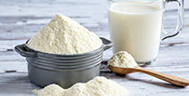 Milk powders