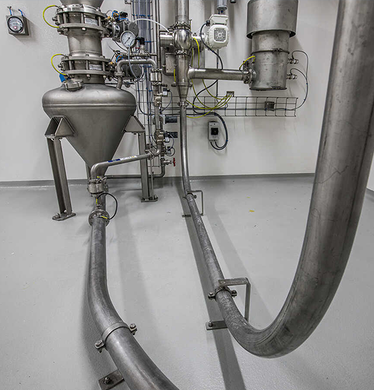 Dense Phase Pneumatic Conveying System