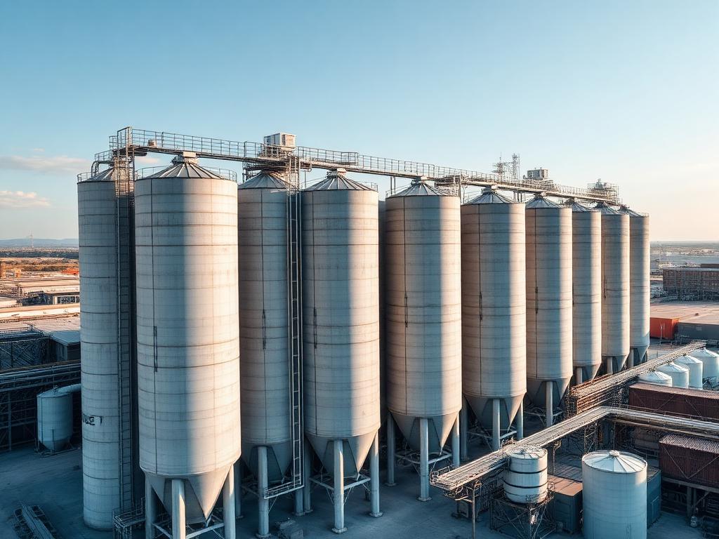 Silo Installation - Food Industry